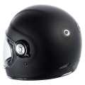 Torc T-1 Retro Full Face Helmet Flat Black ECE S - 91-6135