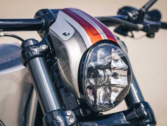Thunderbike Headlamp Cap Alu raw  - 42-74-060