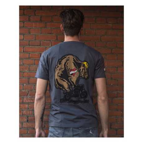 Roeg Roeg Throttle Bear T-Shirt grau  - 588818V