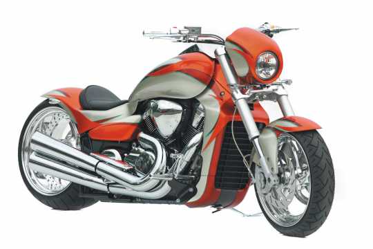 Thunderbike Headlight with fairing, fiberglass  - 75-07-010