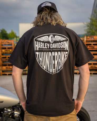 H-D Motorclothes Harley-Davidson men´s T-Shirt Willie Grunge black  - R004521V