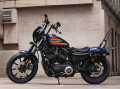Harley-Davidson Bobber Solo Saddle distressed black  - 52000277