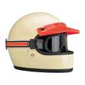 Biltwell Overland 2.0 Racer goggle black/cream/orange  - 568433