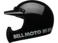 Bell Moto-3 Retro Dirt Bike Helm schwarz  - 92-2565V