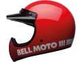 Bell Moto-3 Retro Dirt Bike Helm rot  - 92-2575V