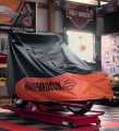 Indoor Motorcycle Cover black & orange  - 93100018