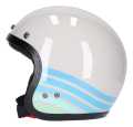 Roeg Jettson 2.0 Helm Wai weiß & blaue Streifen XS - 935107