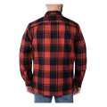 Carhartt Flannel Sherpa-Lined Shirtjacket ochre red  - 979620V