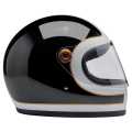 Biltwell Gringo S helmet gloss white/black tracker  - 982676V