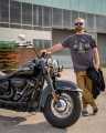 Harley-Davidson men´s T-Shirt Sparks grey L - R0044125