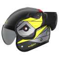 Roof RO9 Boxxer Hawk Helmet matt black/yellow/grey  - 969973V