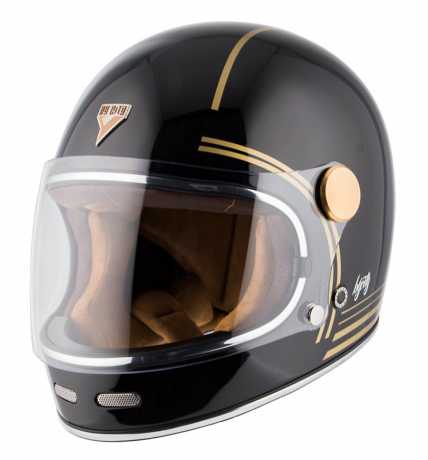 By City By City Roadster Helmet black & gold ECE  - 590663V