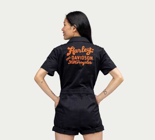 H-D Motorclothes Harley-Davidson women´s Jumpsuit Flag Girl black  - 96606-22VW