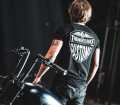 Thunderbike V-Neck T-Shirt New Custom black  - 19-31-1011AV