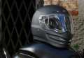 Torc T-9 Retro Full Face Helmet black matt M - 92-1984
