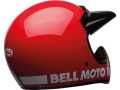 Bell Moto-3 Retro Dirt Bike Helm rot  - 92-2575V