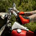 Biltwell Moto Gloves Handschuhe orange / schwarz  - 958027V