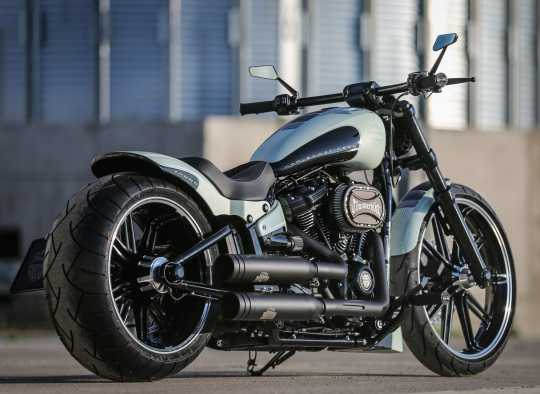 Thunderbike Rear Fender Steel 260 mm 18" | tail light & turn signals - 72-74-050