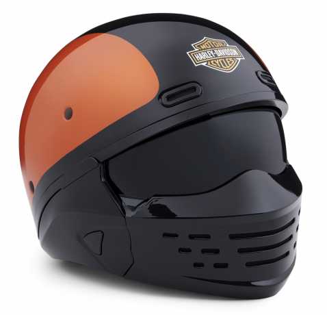 H-D Motorclothes Harley-Davidson Helm X07 Sport Glide 2-in-1 schwarz/orange  - 98371-20EX