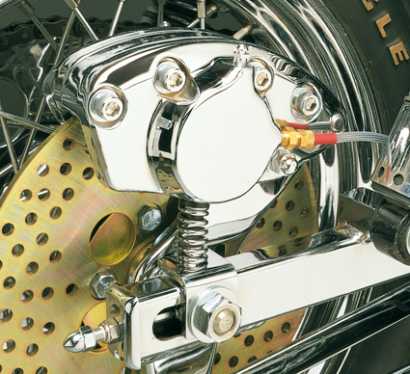 DNA 4-Kolben Bremssattel vorne, rechts für Softail Springer FLSTS, FXSTS im  Thunderbike Shop