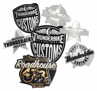 Harley-Davidson Aufkleber und Aufnäher im Thunderbike Shop