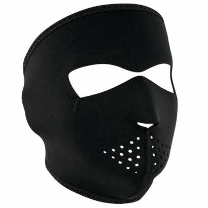 ZANheadgear WNFM114H Neoprene Half Face Mask Black 