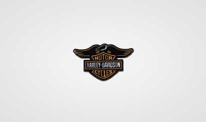 Harley-Davidson Patch Willie G Reflective orange/black at Thunderbike Shop