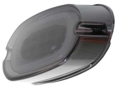 Shin Yo LED Rücklicht MILES Ø72mm mit Kennzeichenhalter schwarz Schwarz  kaufen - POLO Motorrad