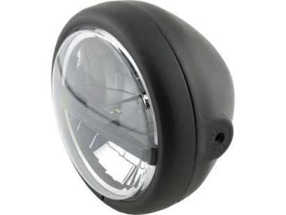 Highsider Pecos Type 7 LED Scheinwerfer 5 3/4 schwarz für