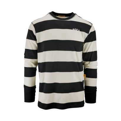 Roeg Cody striped t-shirt black/orange