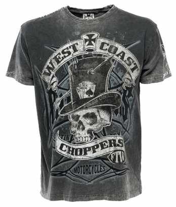 West Coast Choppers T Shirt Model High Speed Motorcycles " New " 