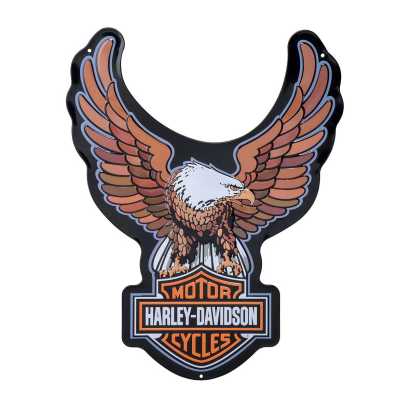 Summit Gifts HDL-15529 Harley-Davidson® Skull Tin Sign