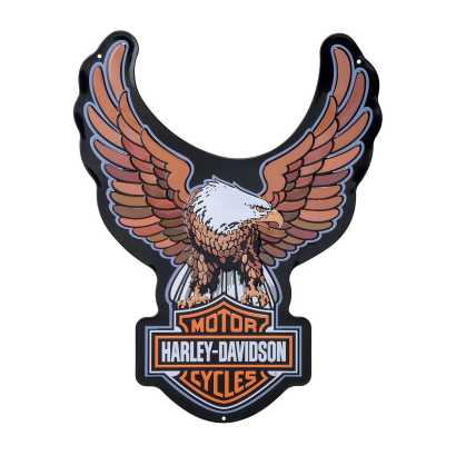 Harley-Davidson Patch Bar & Shield Wings at Thunderbike Shop