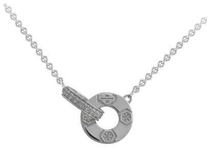 Harley-Davidson Men's Vintage Bar & Shield Large Link Necklace, Stainless Steel HSN0089 22