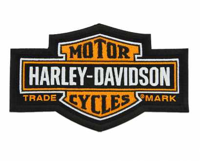 Harley Davidson Patch Patch bar & shield 8,2 x 7 cm 