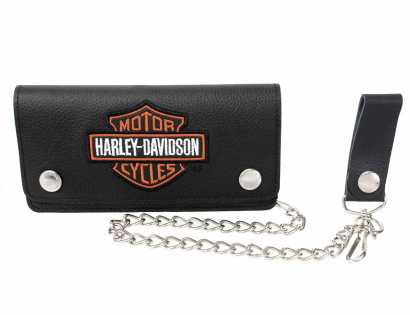 Harley-Davidson Geldbörse Portemonnaie Geldbeutel Wallet Kette/Hartgeld  XML3814 