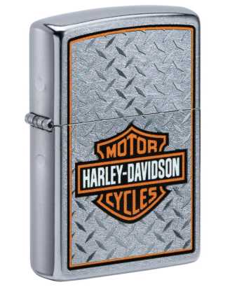 Briquet Zippo Harley-Davidson Silver Stripes