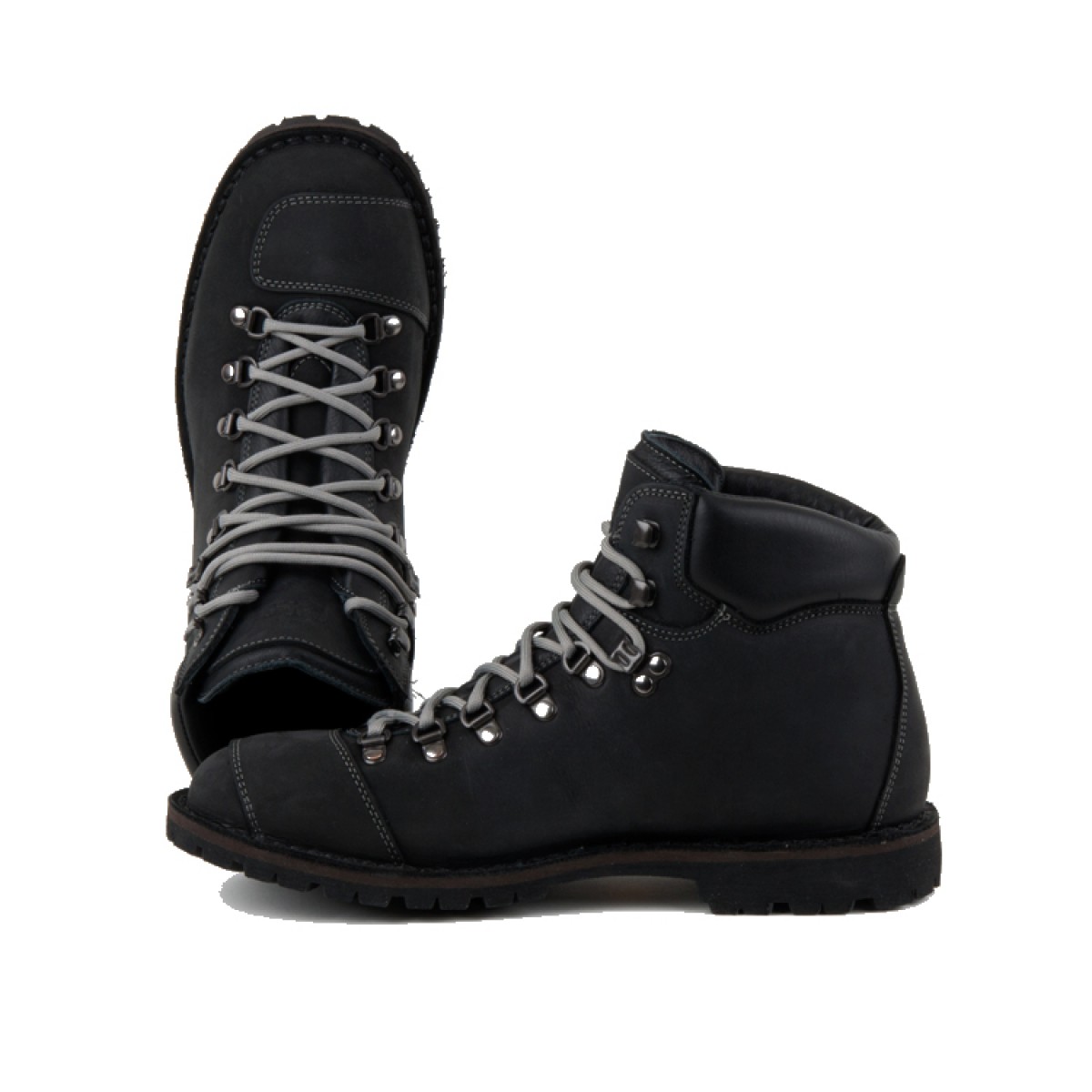 Magellan & Mulloy Boots Adventure Denver, black & grey at Thunderbike Shop