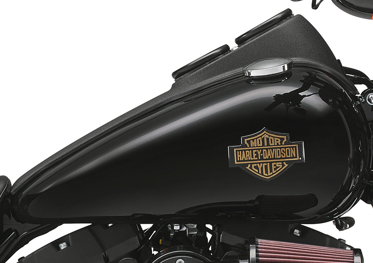 14100959 Harley Davidson Tank Medallion Left Bar Shield For Low Rider S At Thunderbike Shop