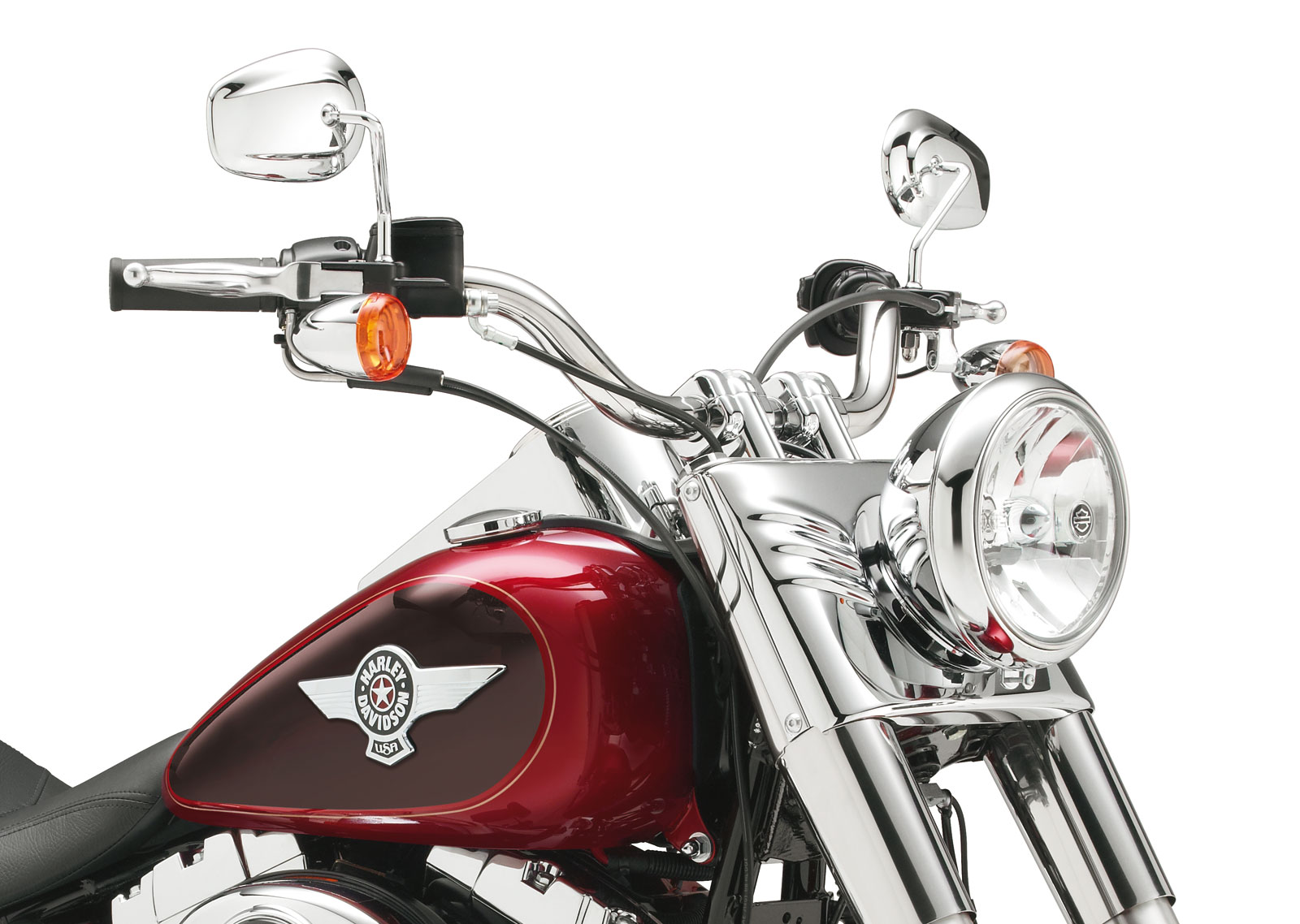 55800058 Harley Davidson H D Original Handlebar For Fat Boy 12 15 At Thunderbike Shop