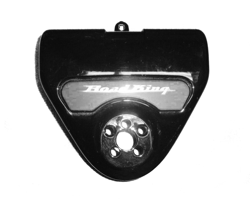 55800090 Harley Davidson Handlebar Clamp Cover Black For Road King 14 Later At Thunderbike Shop