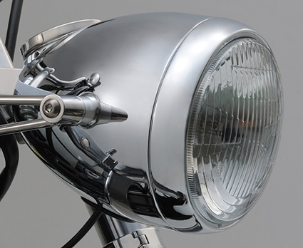 DAYTONA Vintage style H4 Scheinwerfer Headlight 5 3/4 Zoll f Tacho-Einbau Ø60mm