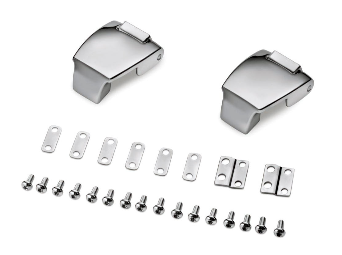 Razor Chopped King Latches & Hinges Fit For Harley Tour Pak Touring Models 88-13 