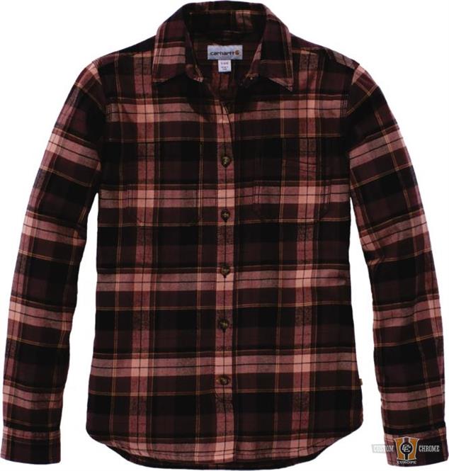 carhartt women's flannel shirt