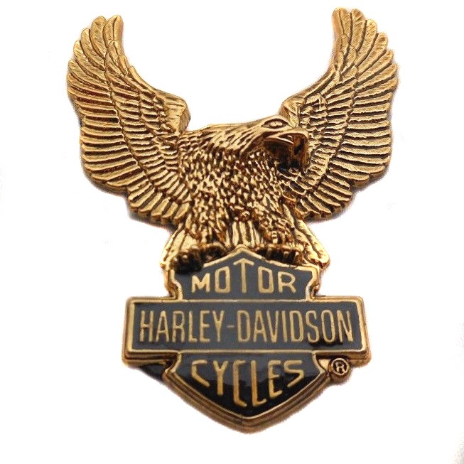 Gold passend für Harley Davidson  Adler Honda ★ ★ 2x Schlüsselanhänger Silber 