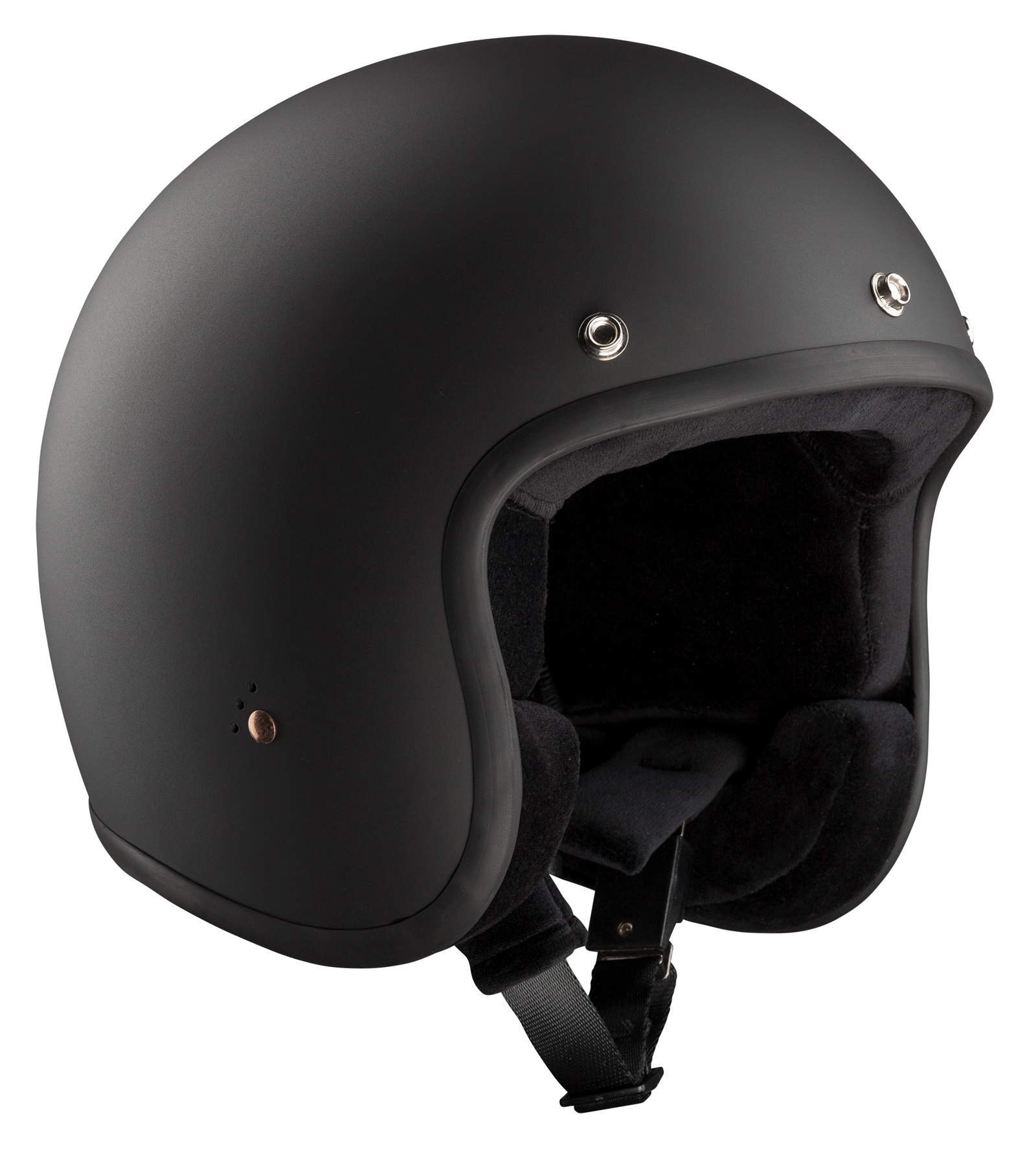 57 ohne ECE Farbe: Schwarzmatt Gr: M Helm Bandit Premium Jet 