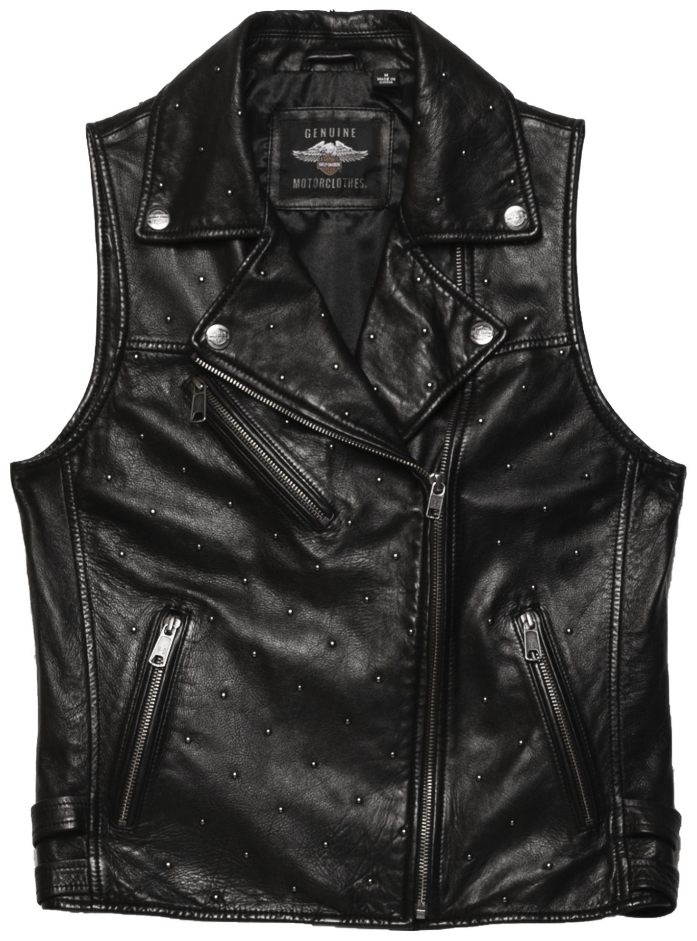 97020-23VW Harley-Davidson women´s Leather Vest Celebration Embellished ...