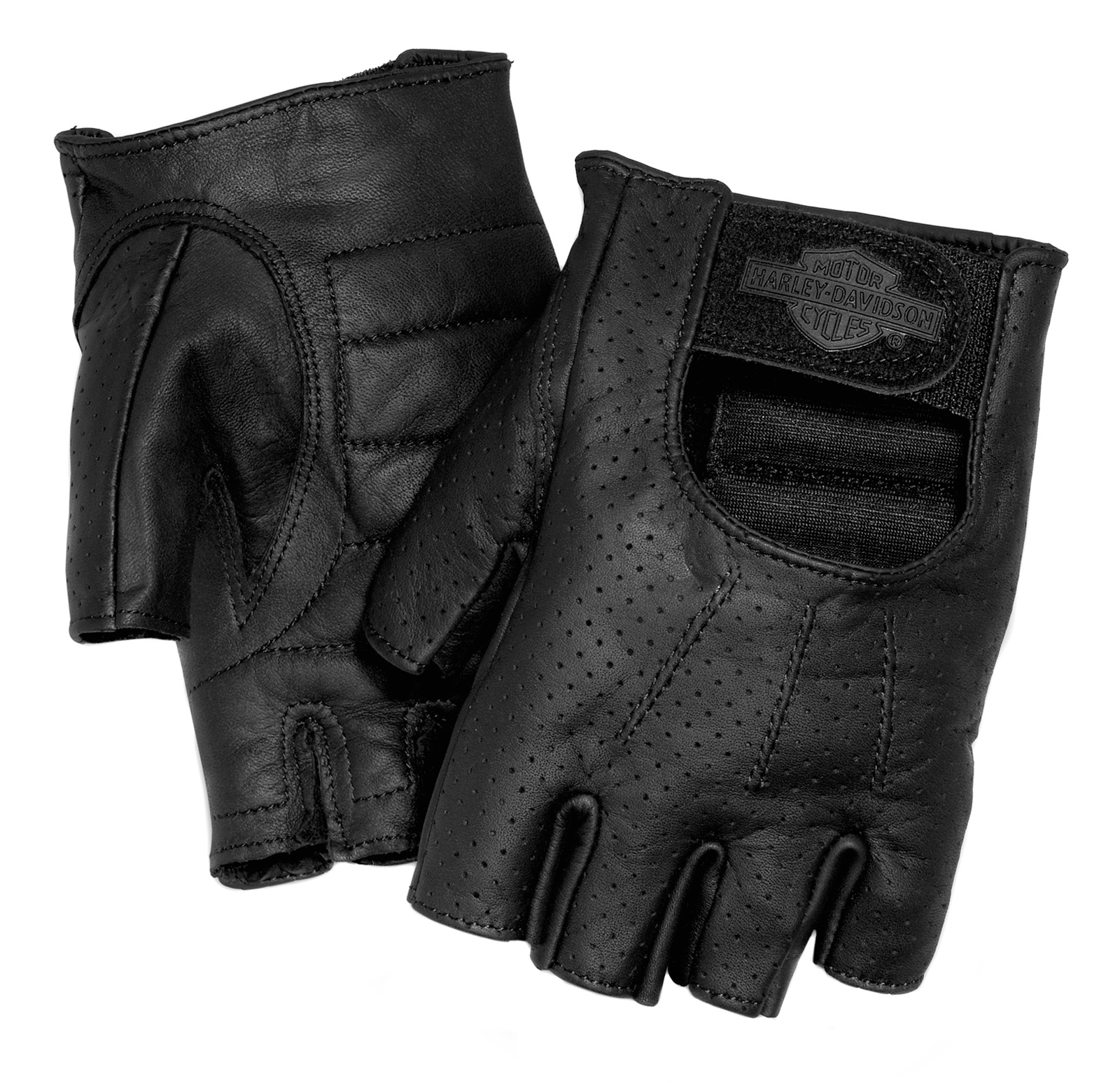 98182 99vm H D Perforated Fingerless Gloves At Thunderbike Shop