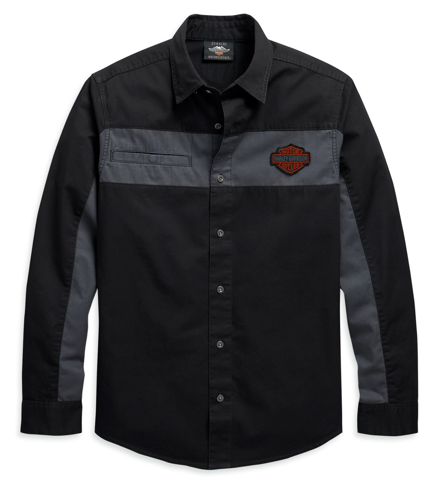 Harley-Davidson #1 Genuine Classics Shirt Hemd Jacke Gr Schwarz Herren L 