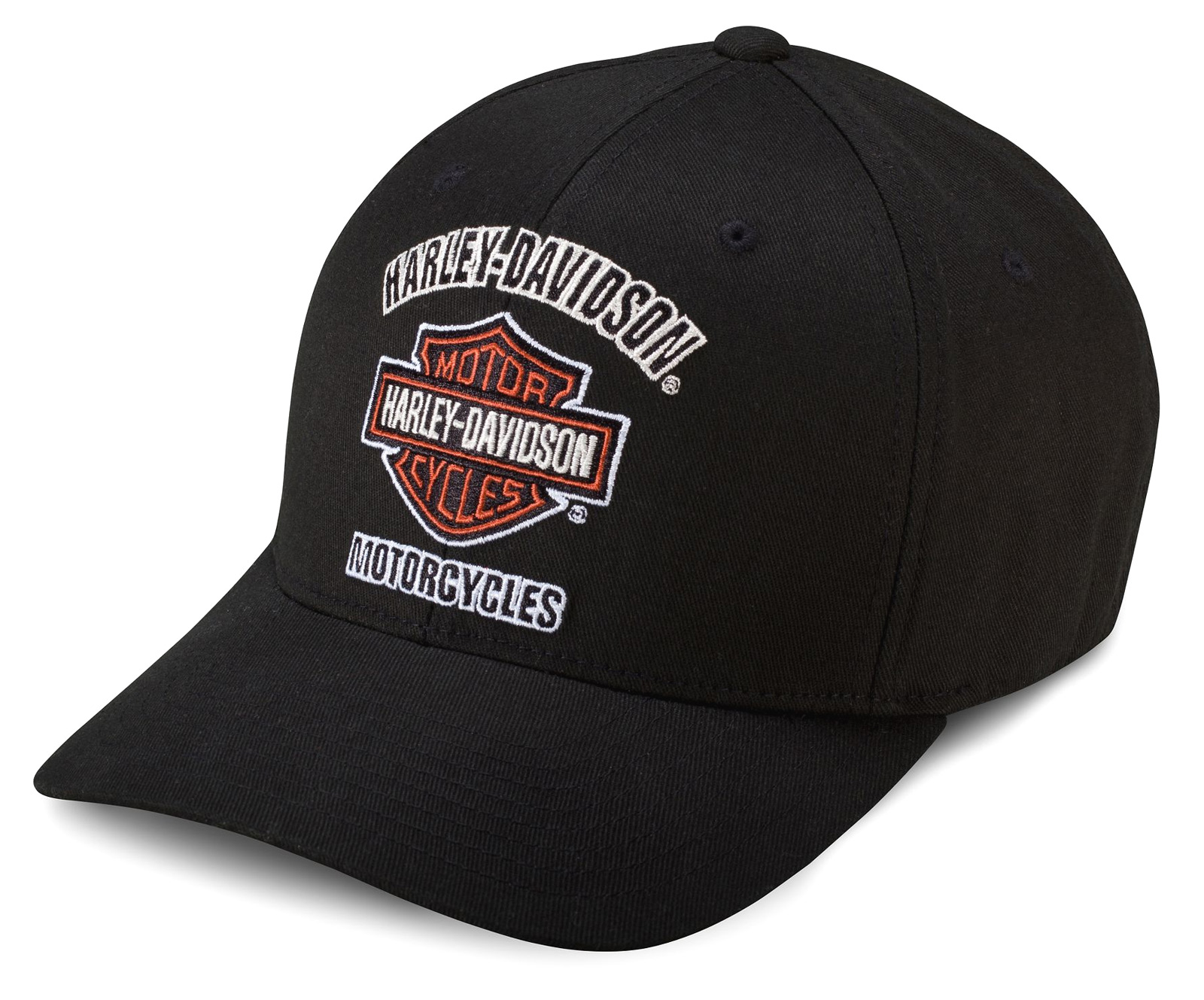 99408 16vm Harley Davidson Baseball Cap Bar Shield Traditional Black At Thunderbike Shop